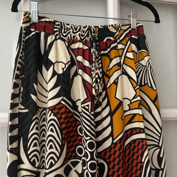 FARM Rio Multicolor Patterned Pants size S - Picture 3 of 5